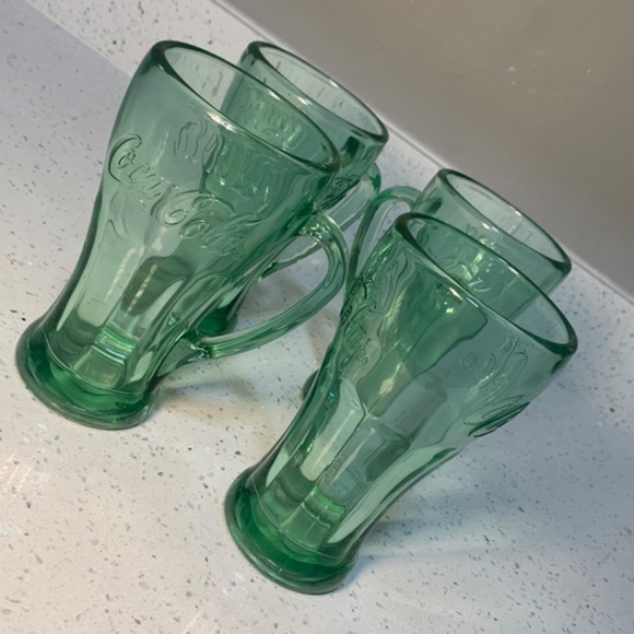 Genuine Glass Coca-Cola cups - Picture 2 of 4